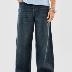 SainXAttire Premium Dark Navy Blue Regular Fit Denim Jeans for Men