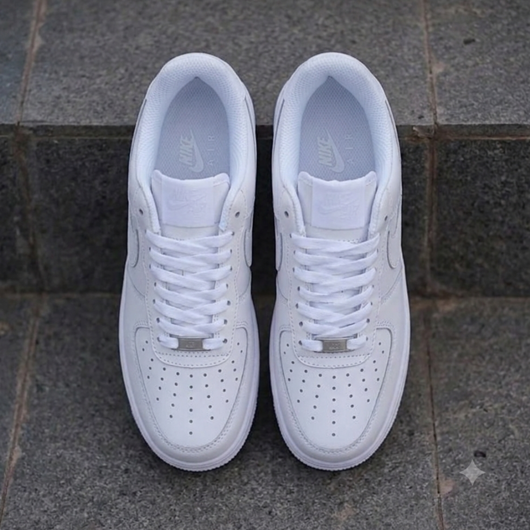 SainXAttire Premium White Casual Sneakers for Men - Image 4