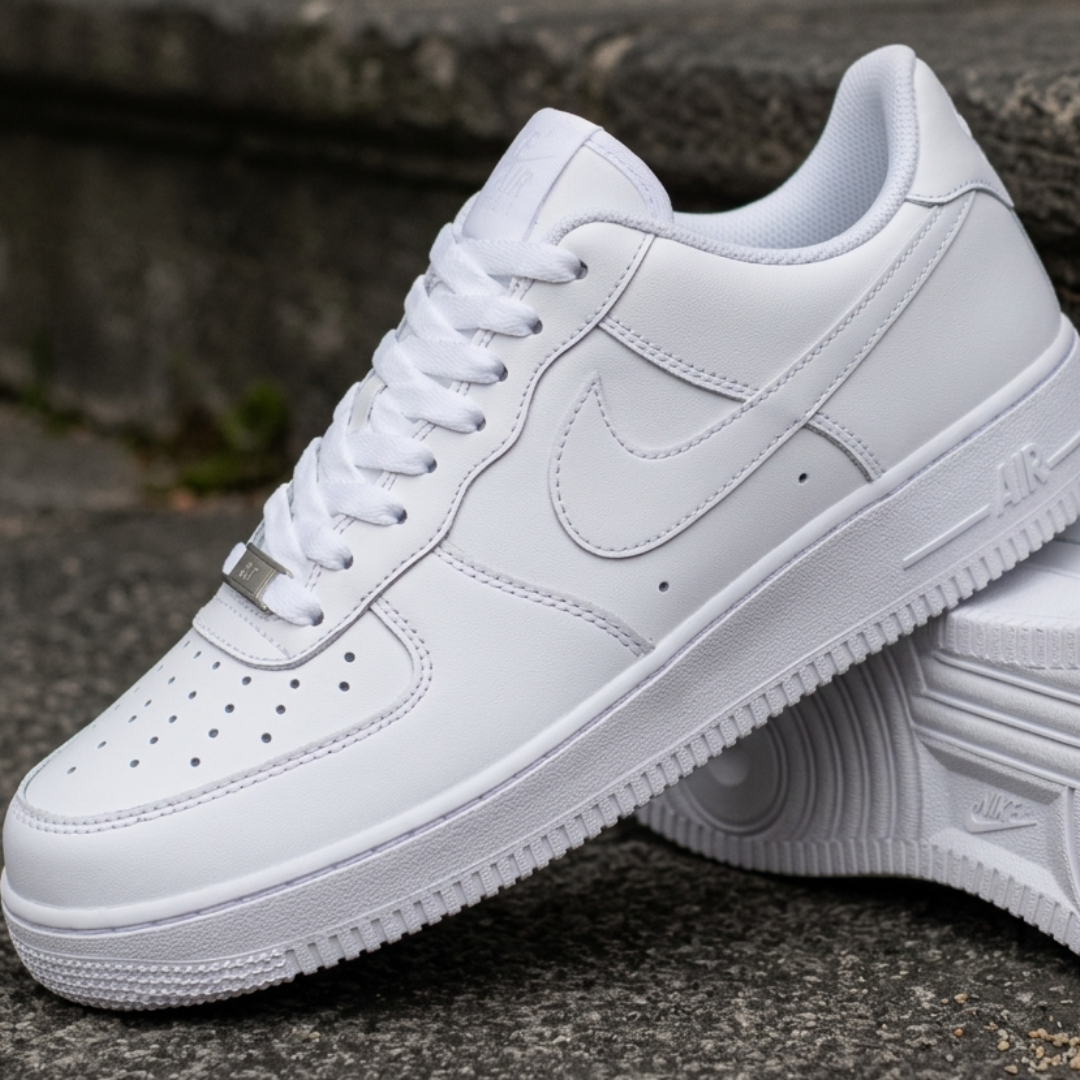 SainXAttire Premium White Casual Sneakers for Men - Image 3